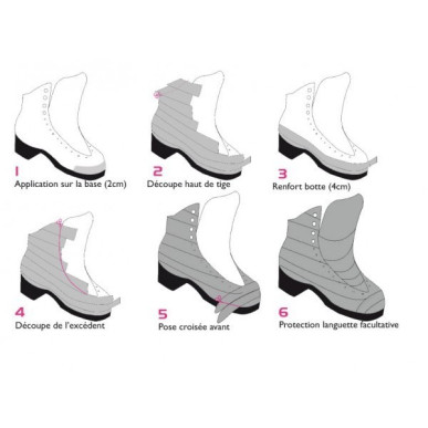 Rouleau tape a patins SK8TAPE 4cmX6m