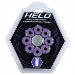 Pack 16 roulements HELO Chrome Abec 9 - le Vestiaire