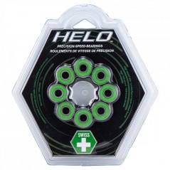 Pack 16 roulements HELO Abec Swiss Chrome - le Vestiaire