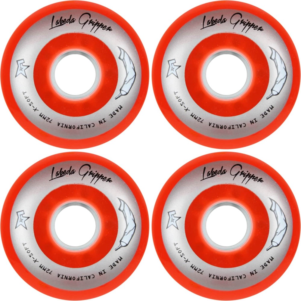 Pack de 4 roues LABEDA Gripper XSoft 76A