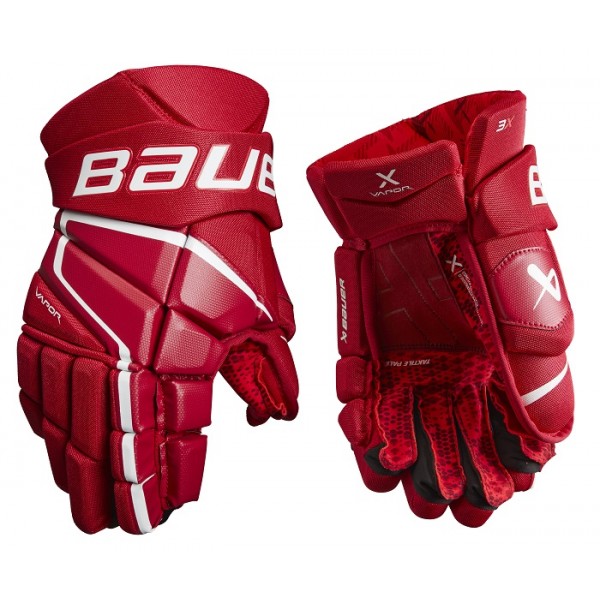 Gants BAUER Vapor 3X Intermédiaire r  Gants Hockey sur Glace - Le Vestiaire