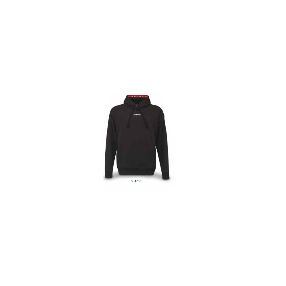 Sweat a capuche CCM Team Fleece Pullover Hoddy Gris Adulte