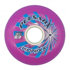 Roue KONIXX Pulsar-X 74A Indoor fuchsia - Le Vestiaire