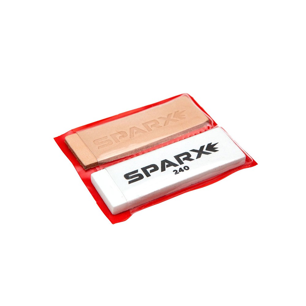 Kit de 1 pierre Honig 240 + 1 pièce cuir de finition pour Sparx ES200