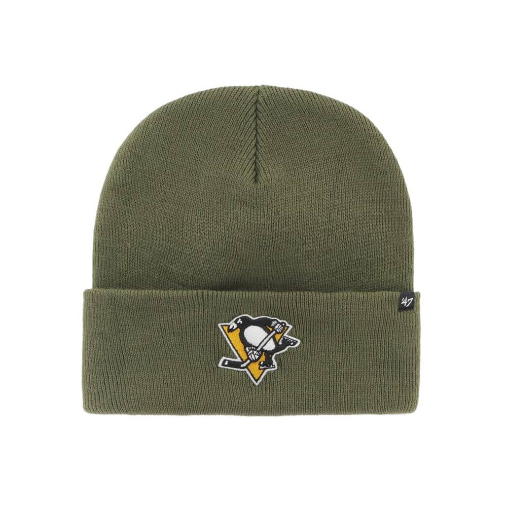Bonnet NHL '47 Haymaker Cuff Knit Kaki PITTSBURGH