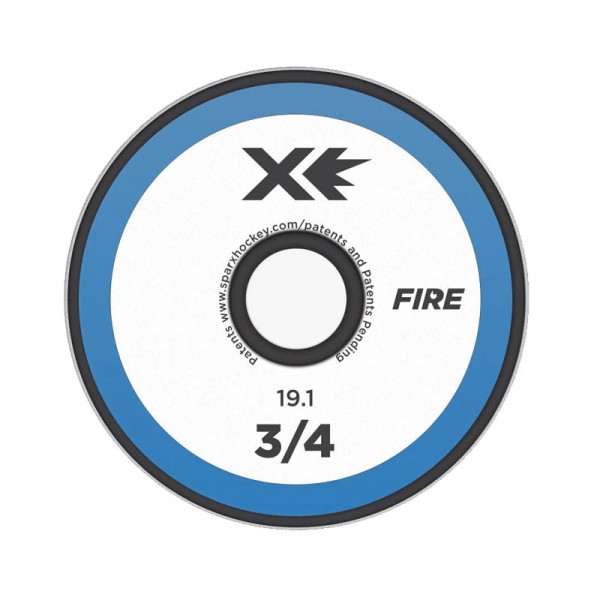 Meule d'affûtage Sparx Flat FIRE PS200 rayon 3/4" 19.1mm