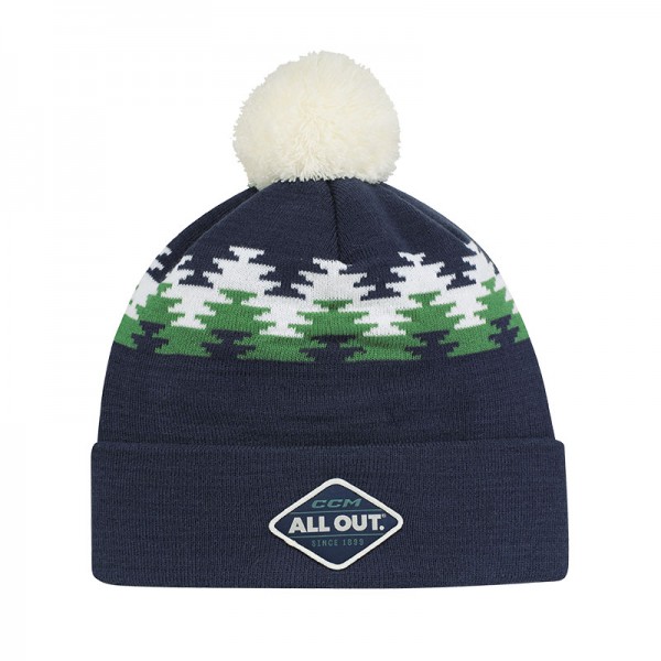 Bonnet CCM All Out Pom Knit - Le Vestiaire