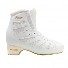 Bottines patins EDEA Piano blanc sans lames