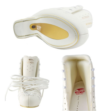 Bottines patin artistique EDEA Piano blanc