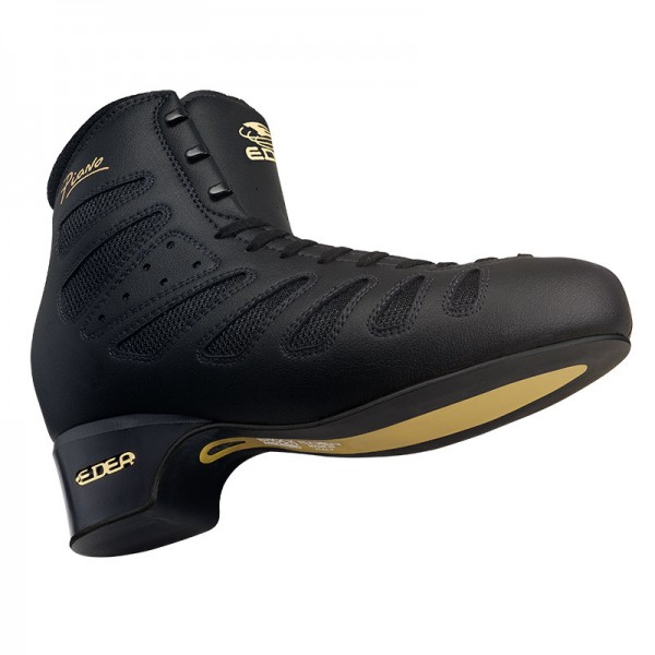 Bottines patin artistique EDEA Piano noir