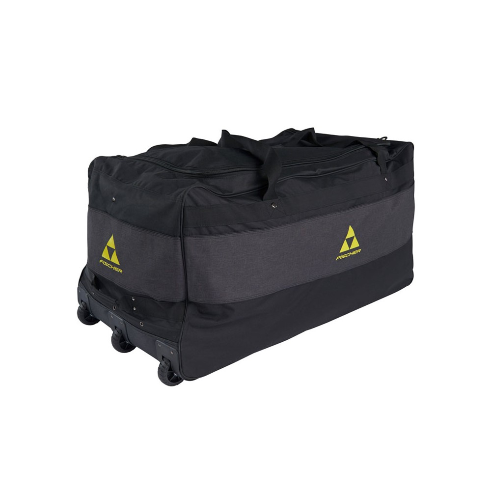 Sac FISCHER Gardien Wheel 43" roulettes noir gris jaune Senior