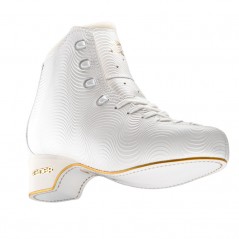 Patins EDEA Wave blanc ivoire avec lames Balancè Adulte