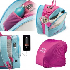 Sac à patins EDEA Libra connecté bleu rose
