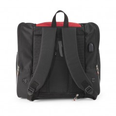Sac à patins EDEA Libra connectable noir rouge