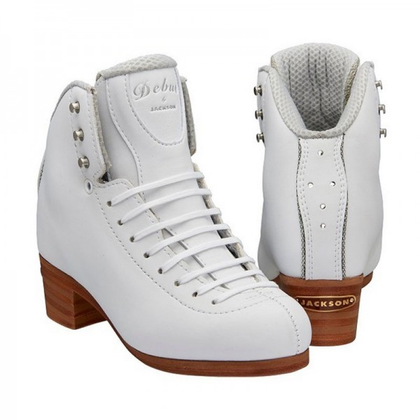 Bottines patins JACKSON Debut Low Cut 2430 blanc sans lames