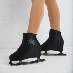 Cache-patins MONDOR 643 motifs pierres Junior noir