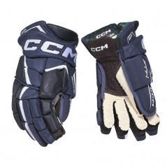 Gants CCM Jetspeed FTW Femme bleu navy blanc