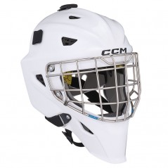 Masque CCM AXIS F5 blanc Gardien Junior