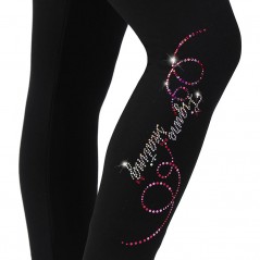Legging MONDOR 24887 Supplex strass Enfant