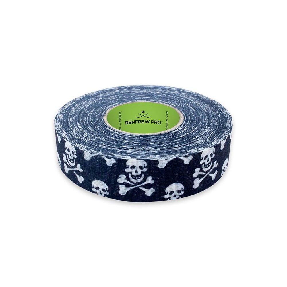 Tape RENFREW motif Tête de mort 24mmx25m
