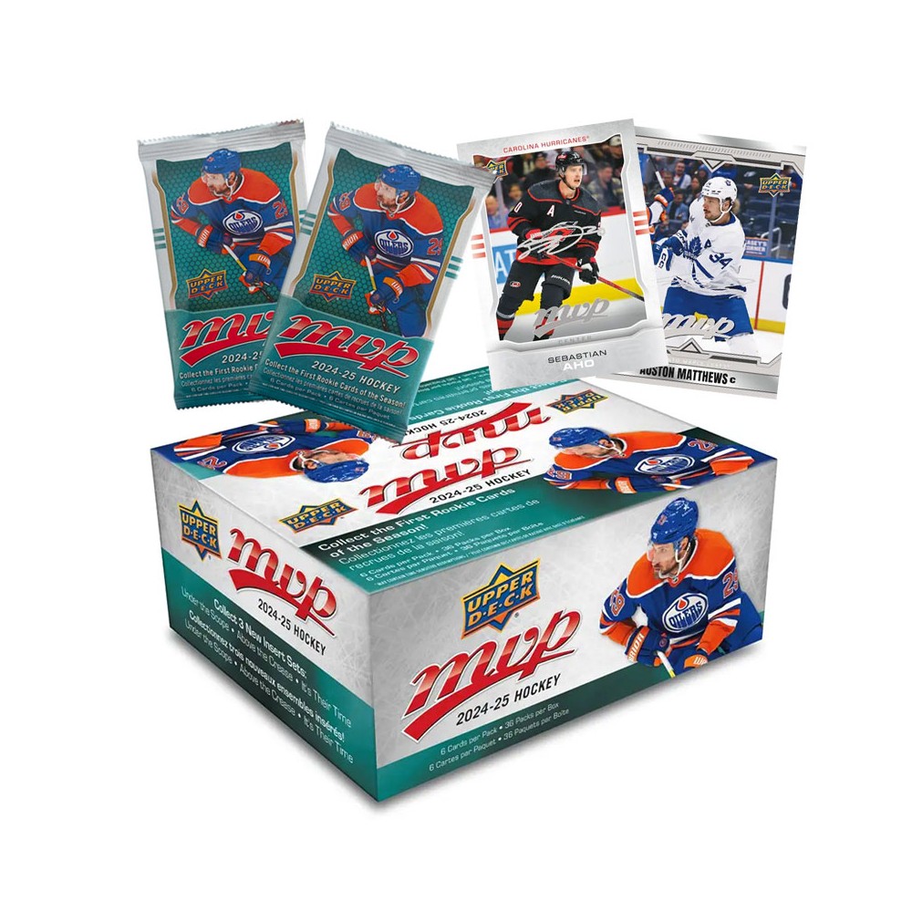 Box 216 Cartes collection UPPER DECK MVP Saison Hockey NHL 2024-25