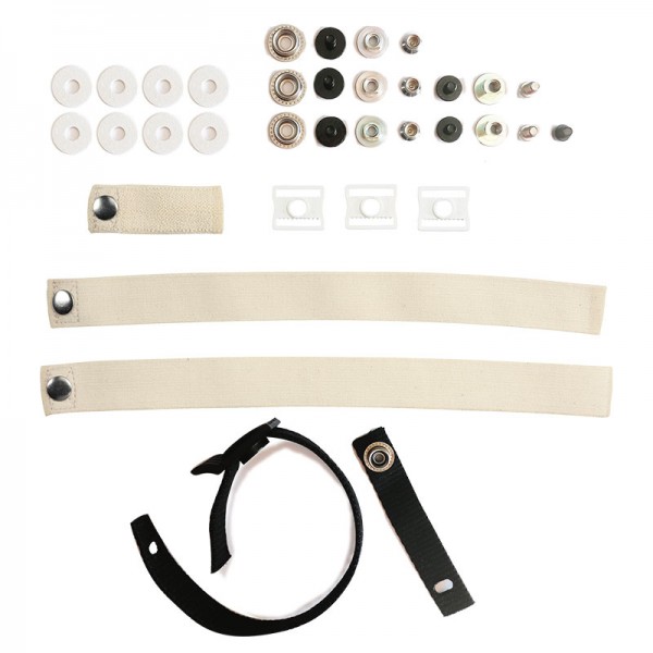 Kit Strap CCM pour masque Gardien XF/F9 avec pressions-clips ACMKITBGEX