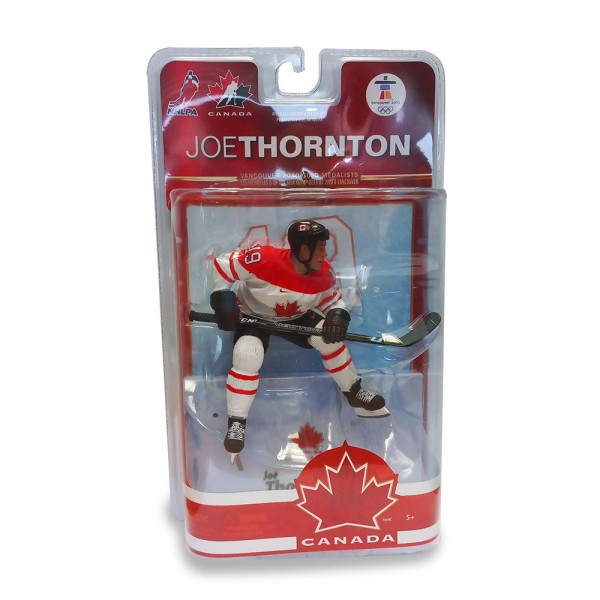 Figurine Joueur NHL Joe THORNTON 19 Team Canada JO Vancouver 2010