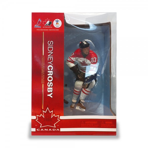Figurine Joueur NHL Sidney CROSBY 87 Team Canada JO Vancouver 2010