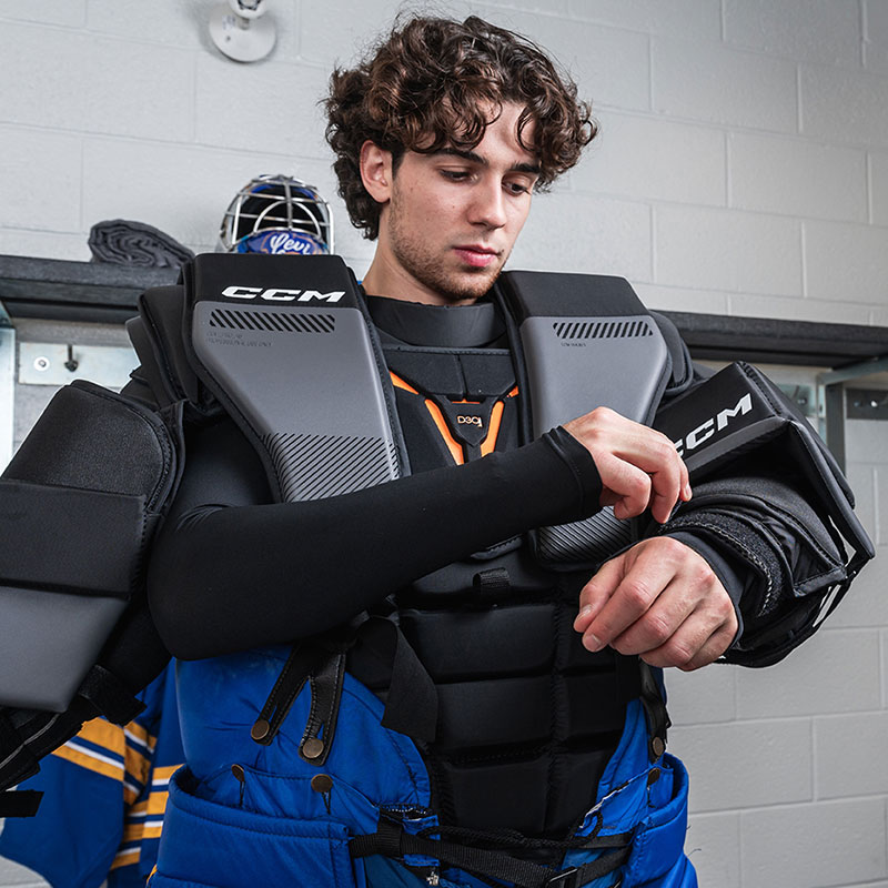 Plastrons de gardien de hockey sur glace