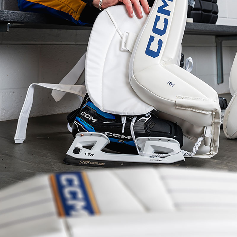 Patins de gardien de hockey sur glace