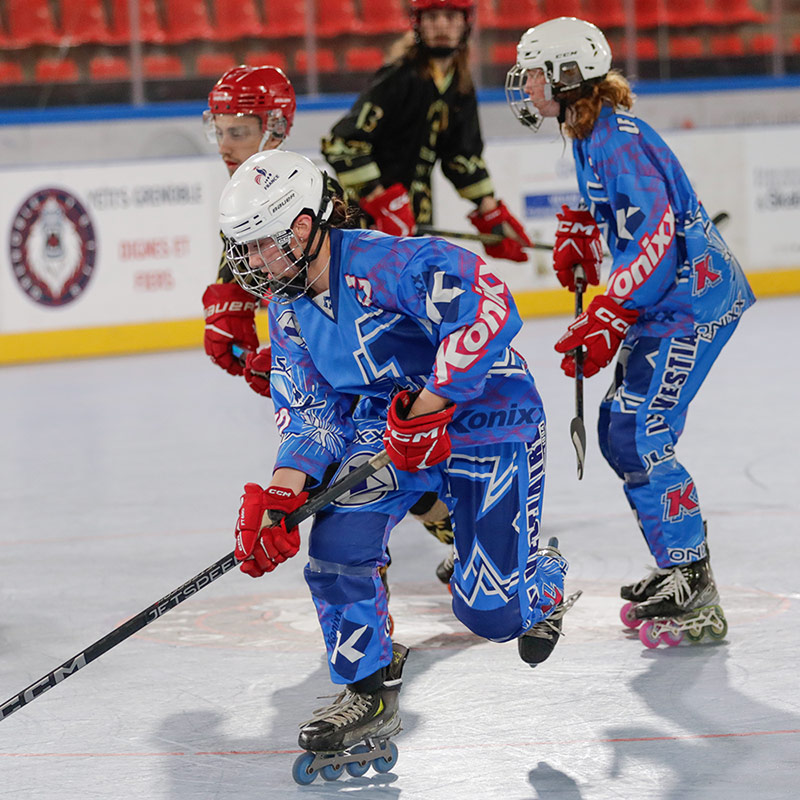 Équipement et protections spécifiques roller hockey
